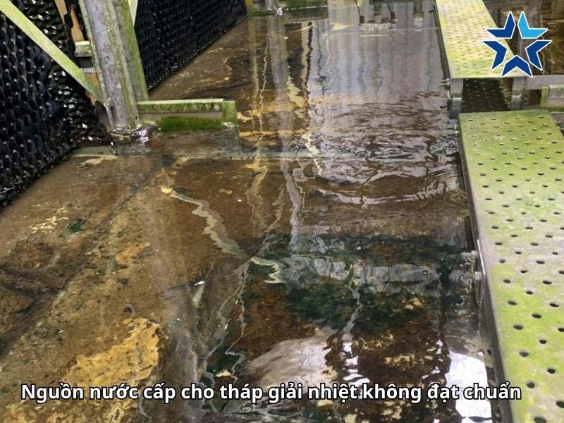 nguồn nước k đạt chuẩn