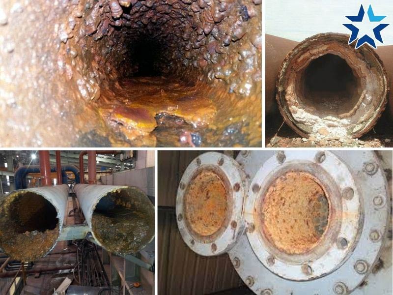 Hậu quả khi cáu cặn tích tụ