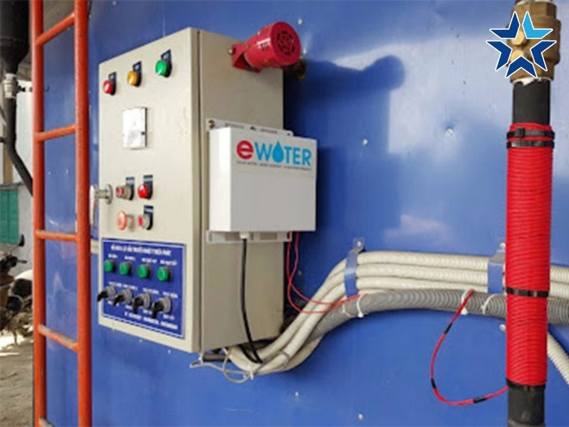 Ứng dụng giải pháp Ewater vệ sinh cáu cặn