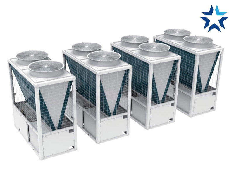 tháp giải nhiệt gió dạng quạt thổi trên
