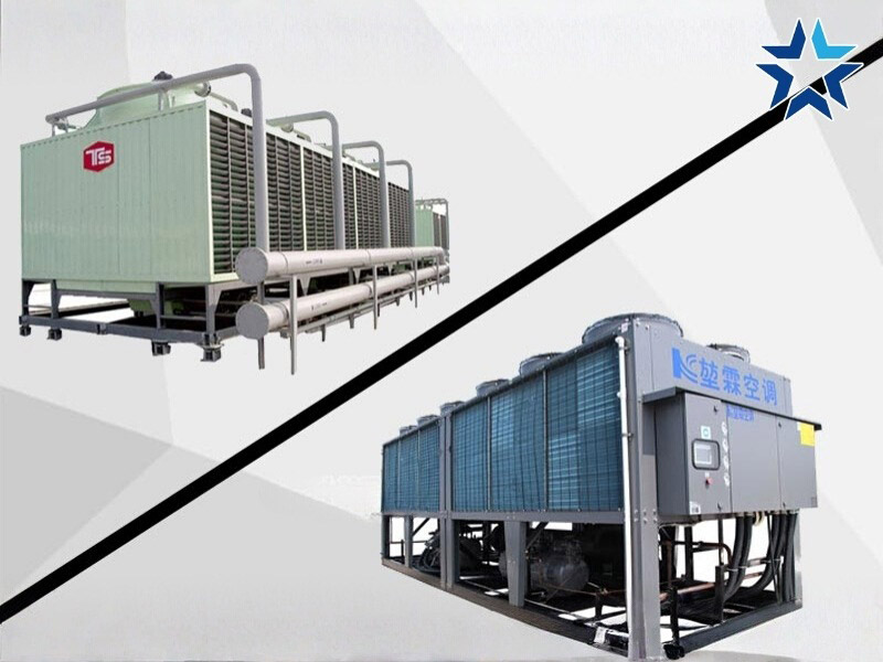 so sánh tháp giải nhiệt gió và tháp giải nhiệt nước