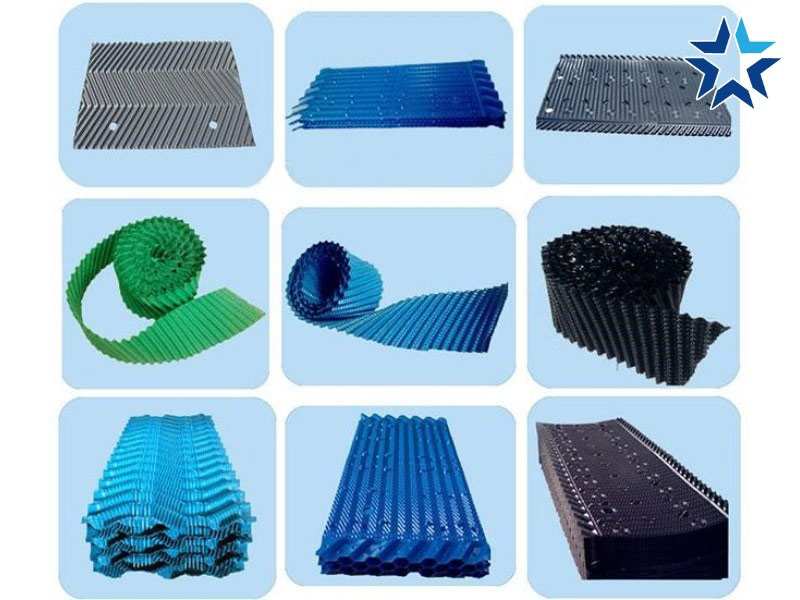 các loại khối đệm tháp giải nhiệt