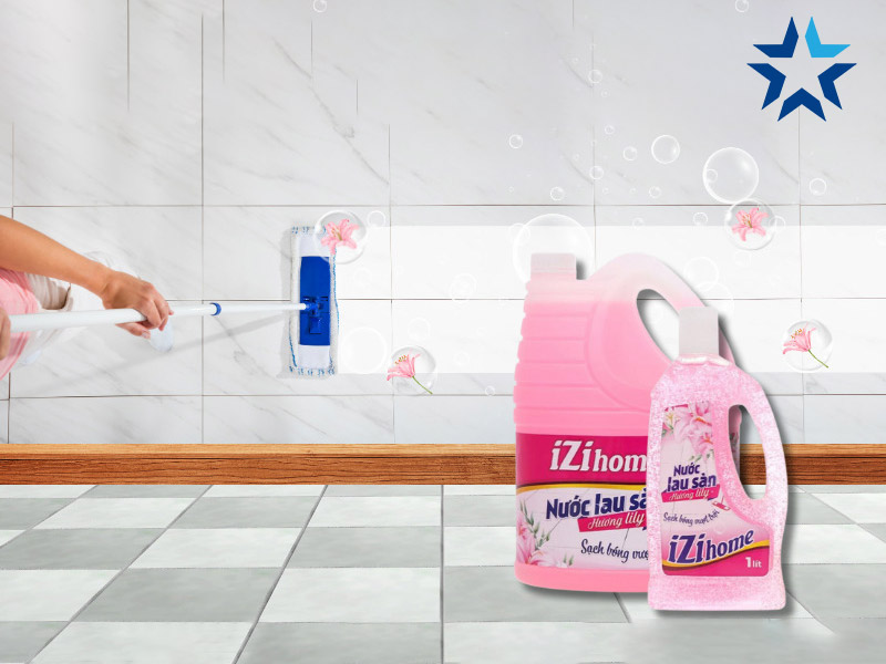 nước lau sàn nhà Thái Lan làm sạch nhanh