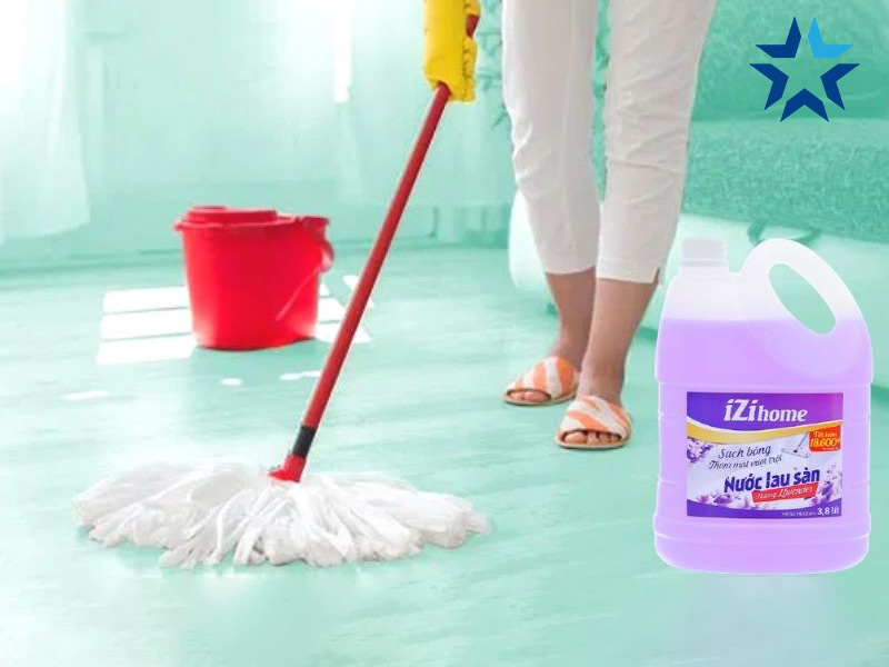 sử dụng nước lau sàn nhà Thái Lan