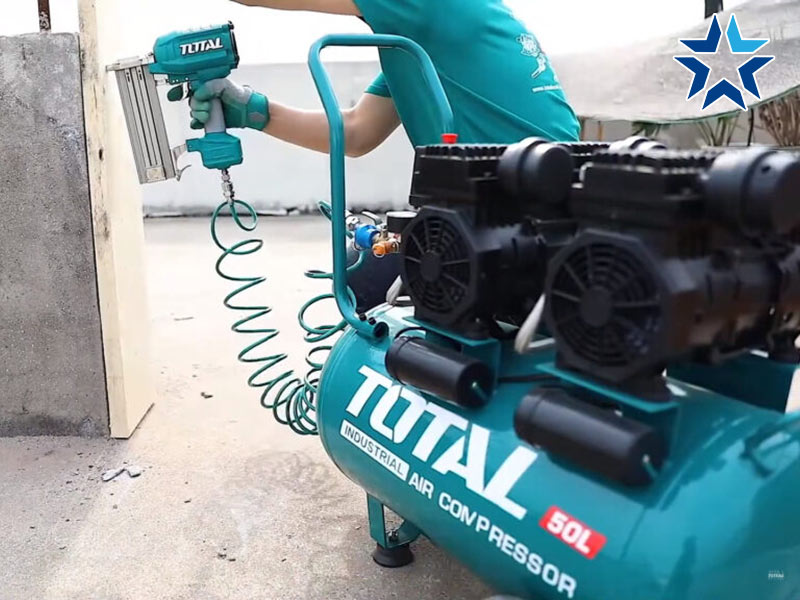 máy nén khí Total lên hơi siêu khoẻ