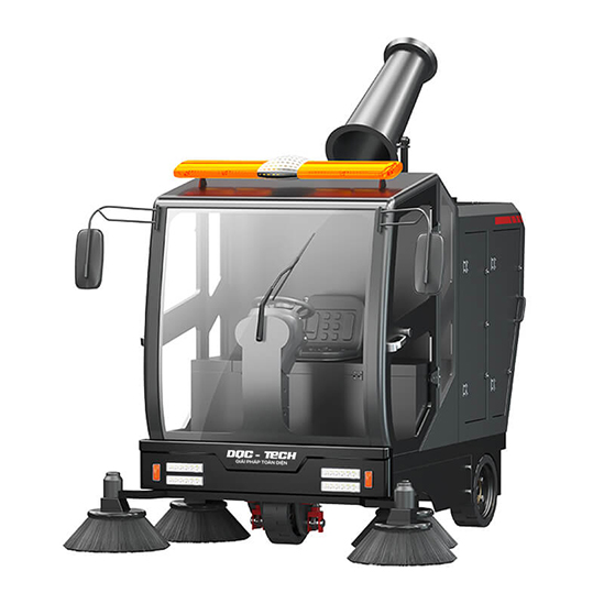 Xe quét rác ngồi lái DQC - Tech 15F