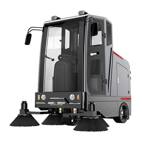 Xe quét rác ngồi lái DQC - Tech 10F