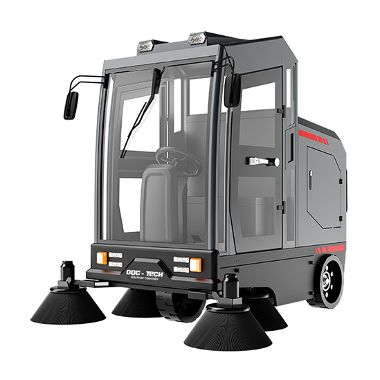 Xe quét rác ngồi lái DQC - Tech 12F
