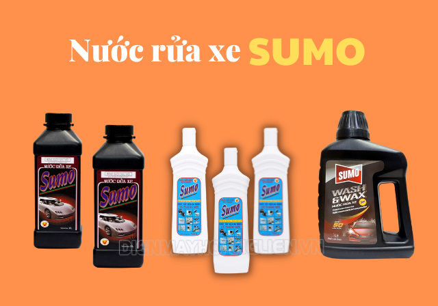 Nước rửa xe đến từ thương hiệu Sumo
