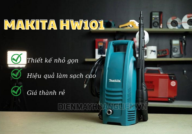 Model máy rửa xe Makita HW101