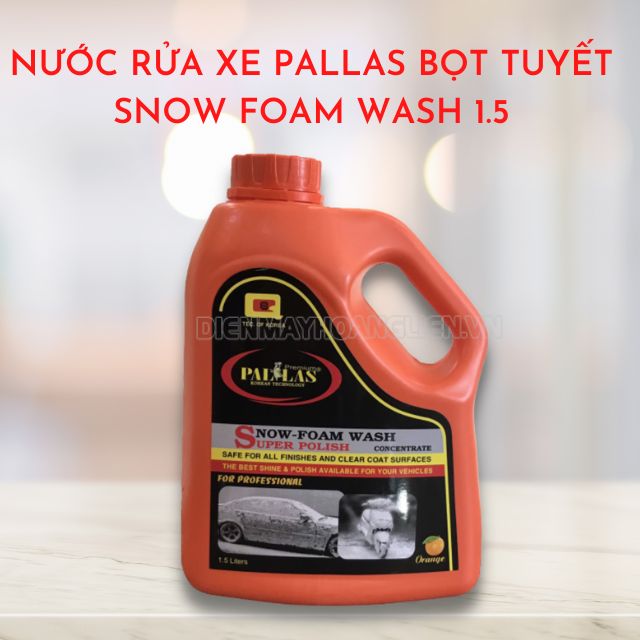 Hóa chất rửa xe Pallas bọt tuyết Snow Foam Wash