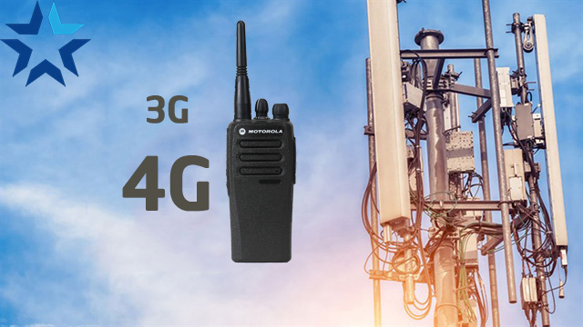 Bộ đàm truyền nhận tín hiệu mạnh mẽ bằng sóng 4G/3G