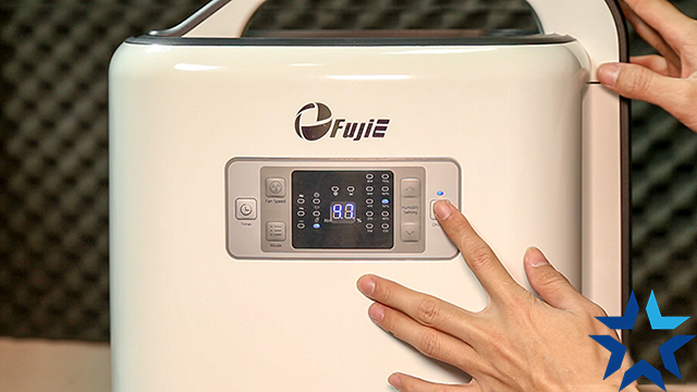 Cài đặt độ ẩm cho máy hút ẩm FujiE HM-916EC