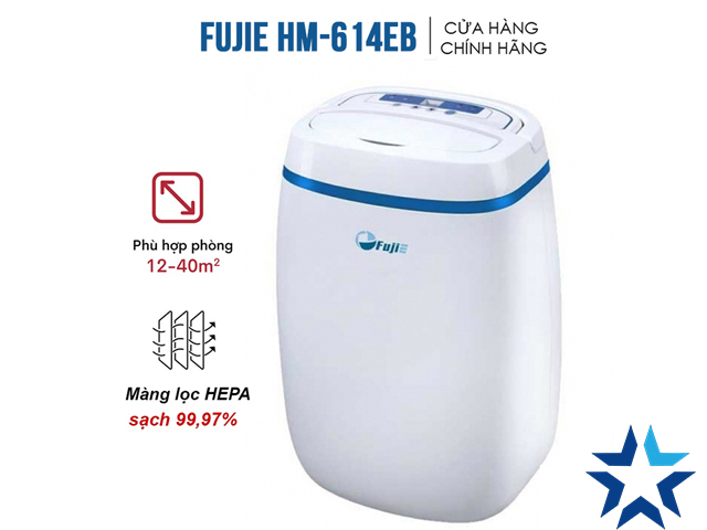 Máy hút ẩm dân dụng FujiE HM-614EB