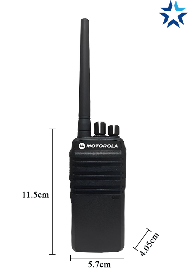 Kích thước bộ đàm Motorola GP 3588 plus