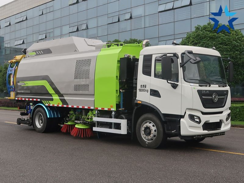 Ứng dụng của xe quét rác Zoomlion