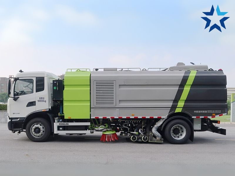 Ưu điểm của xe quét rác Zoomlion
