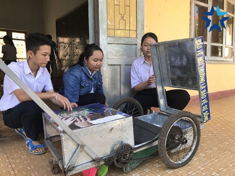 Hiệu suất của xe quét rác tự chế thấp