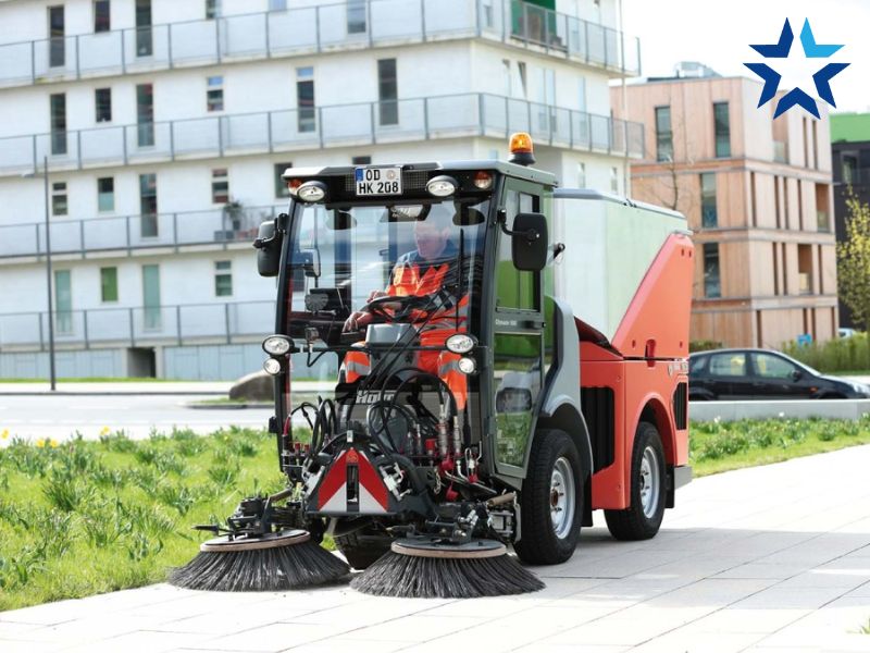 Ưu điểm của xe quét rác Hako