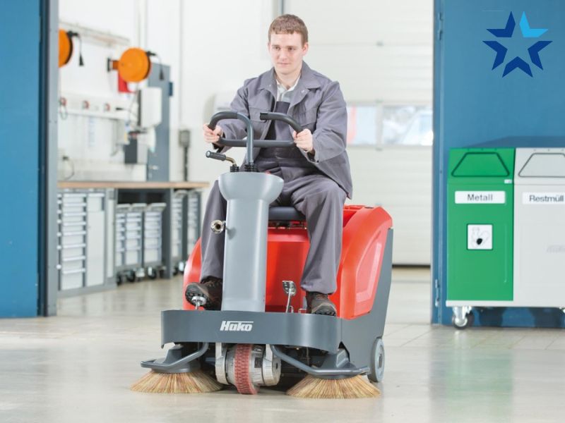 Xe quét rác Hako thiết kế hiện đại