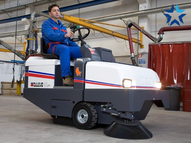 Ứng dụng xe quét đường Dulevo