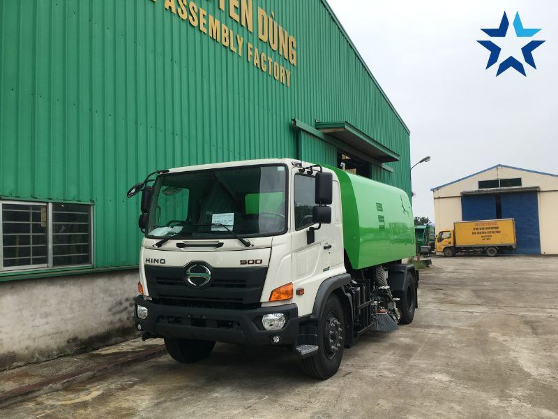 Xe quét rác Hino FG8JJSB 7 khối