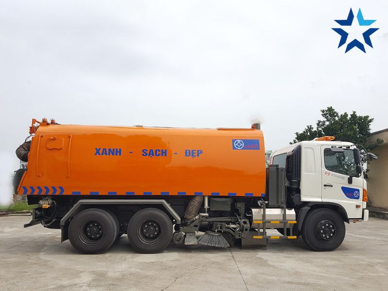 Xe quét rác Hino FM8JN7A 10 khối