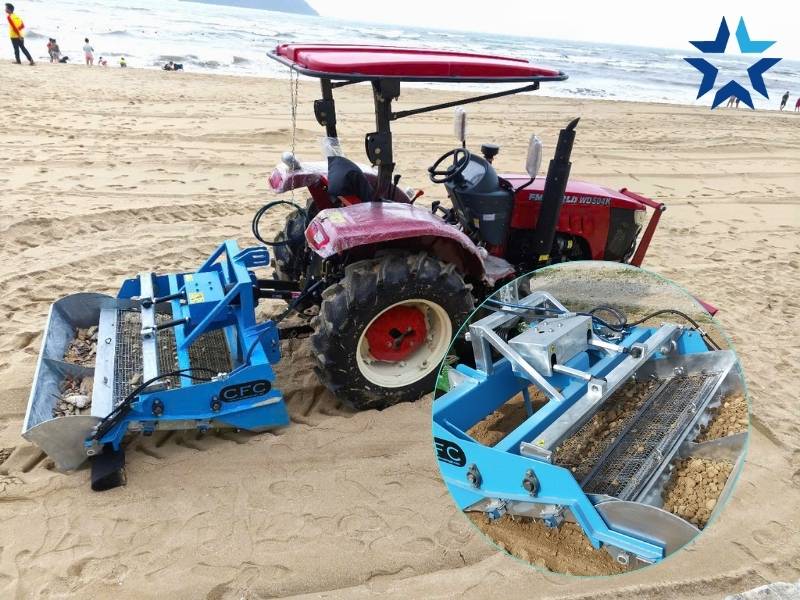 Vai trò của máy quét rác bãi biển