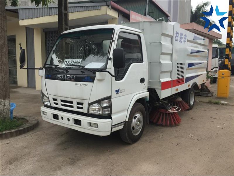 Cách sử dụng xe quét đường Isuzu 
