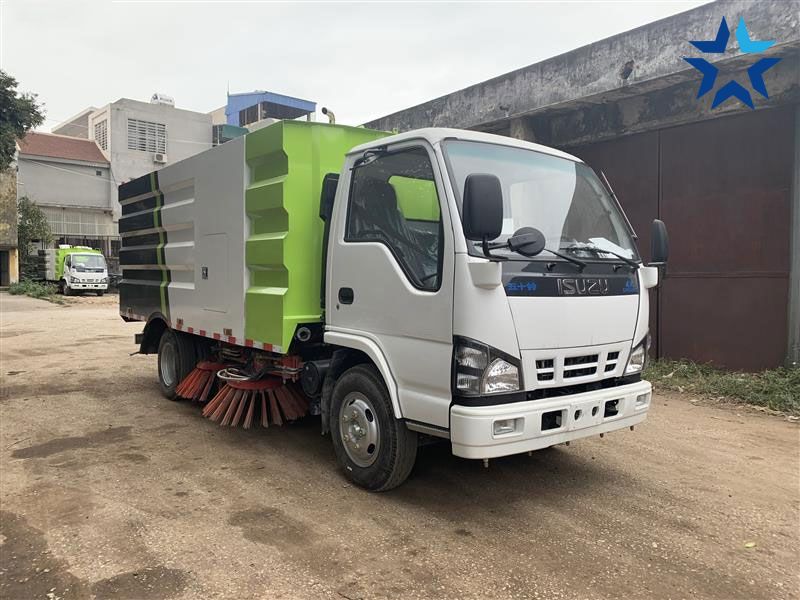 Xe quét đường Isuzu 3,7 khối HCQ5072TSLQL