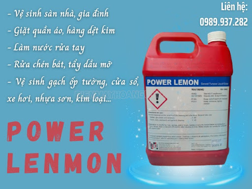 Ứng dụng của dung dịch tẩy rửa đa năng Power Lenmon