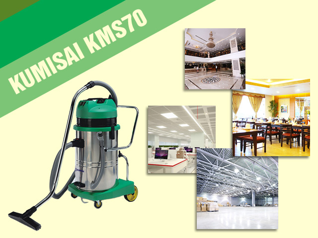 Kumisai KMS70 - phương pháp vệ sinh tối ưu cho nhà xưởng