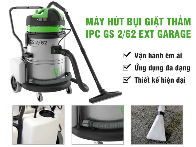 Hình ảnh máy hút bụi và giặt thảm đa chức năng Garage