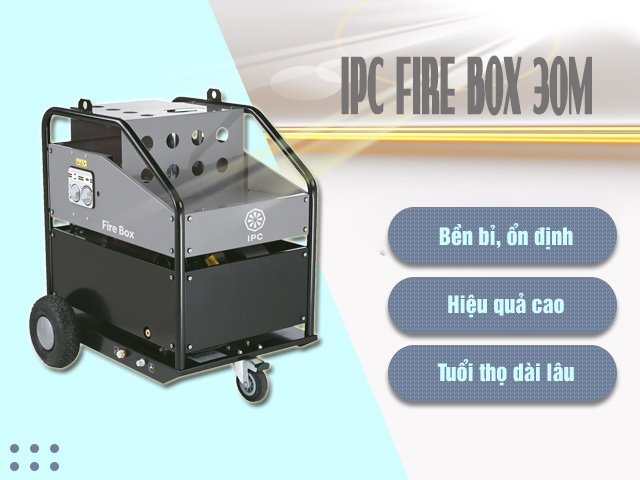 Máy rửa xe nước nóng IPC FIRE BOX 30M