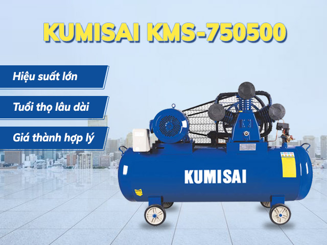 ưu điểm máy nén khí Kumisai KMS-750500