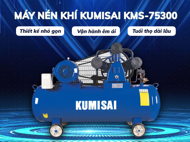 máy nén khí Kumisai KMS-75300