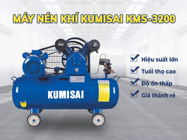 máy nén khí Kumisai KMS-3200