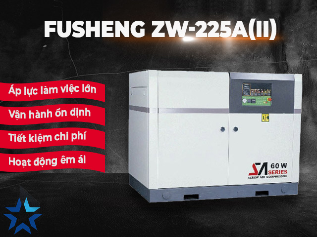 Đặc điểm nổi bật của máy nén không khí Fusheng ZW-225A(II)