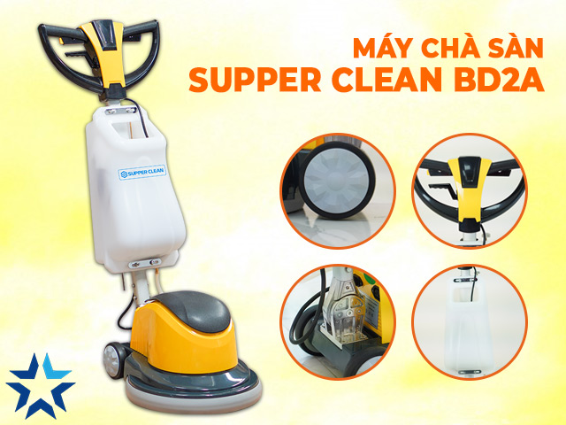 cấu tạo máy chà sàn Supper Clean BD2A