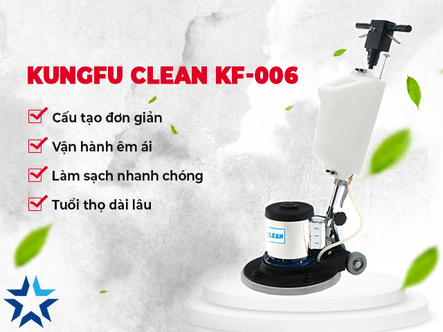 Kungfu Clean KF006 sở hữu nhiều ưu điểm nổi trội thu hút khách hàng