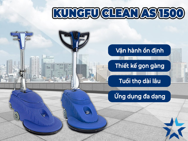 máy đánh bóng sàn Kungfu Clean AS1500