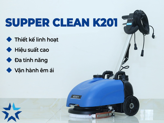 máy chà sàn liên hợp Supper Clean K201