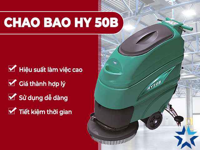 Đặc điểm nổi trội của máy chà sàn ChaoBao HY50B