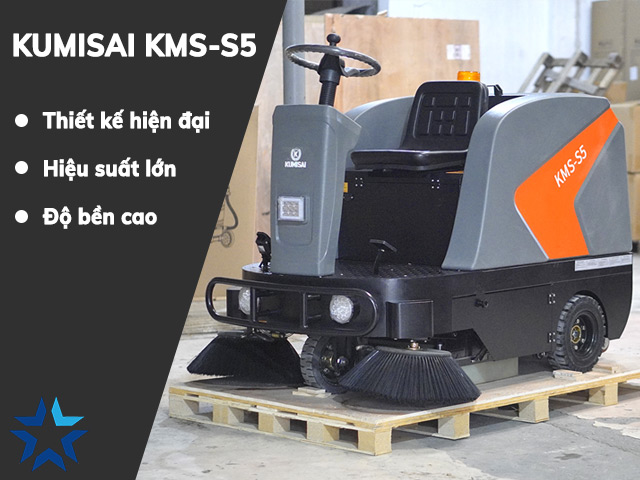 Đặc điểm nổi bật của xe quét rác Kumisai KMS-S5
