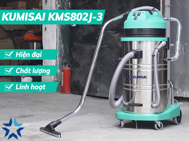 máy hút bụi công nghiệp Kumisai KMS 802J-3