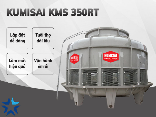 tháp tản nhiệt Kumisai KMS 350RT