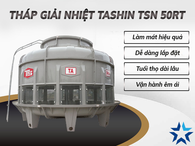 tháp tản nhiệt tashin TSN 50RT