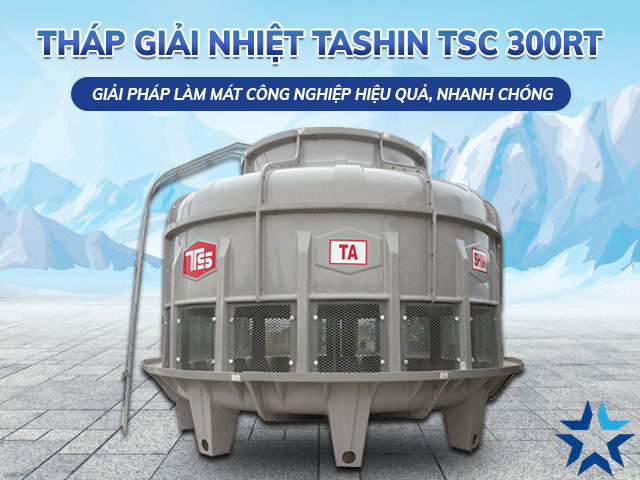 tháp giải nhiệt Tashin TSC 300RT
