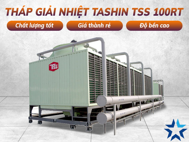tháp giải nhiệt vuông Tashin TSS 100RT