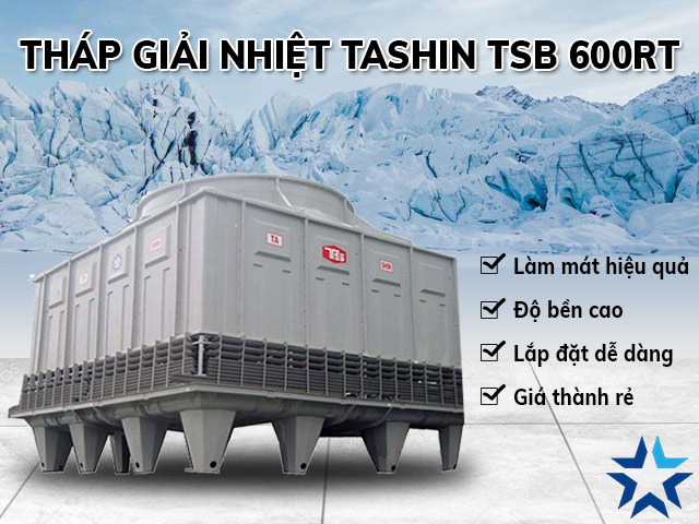 Tháp giải nhiệt vuông Tashin TSB 600RT